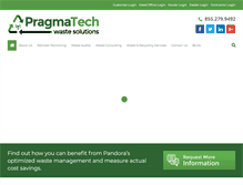 Tablet Screenshot of pragmatechltd.com